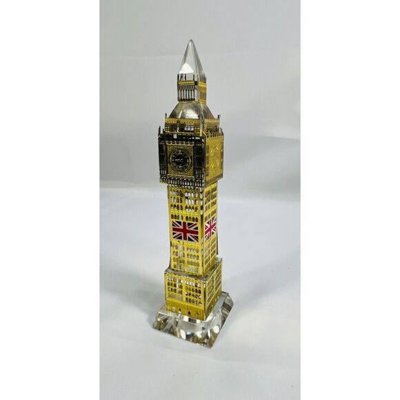 London Big Ben Crystal Metal Clock 3D - Picture 5 of 10